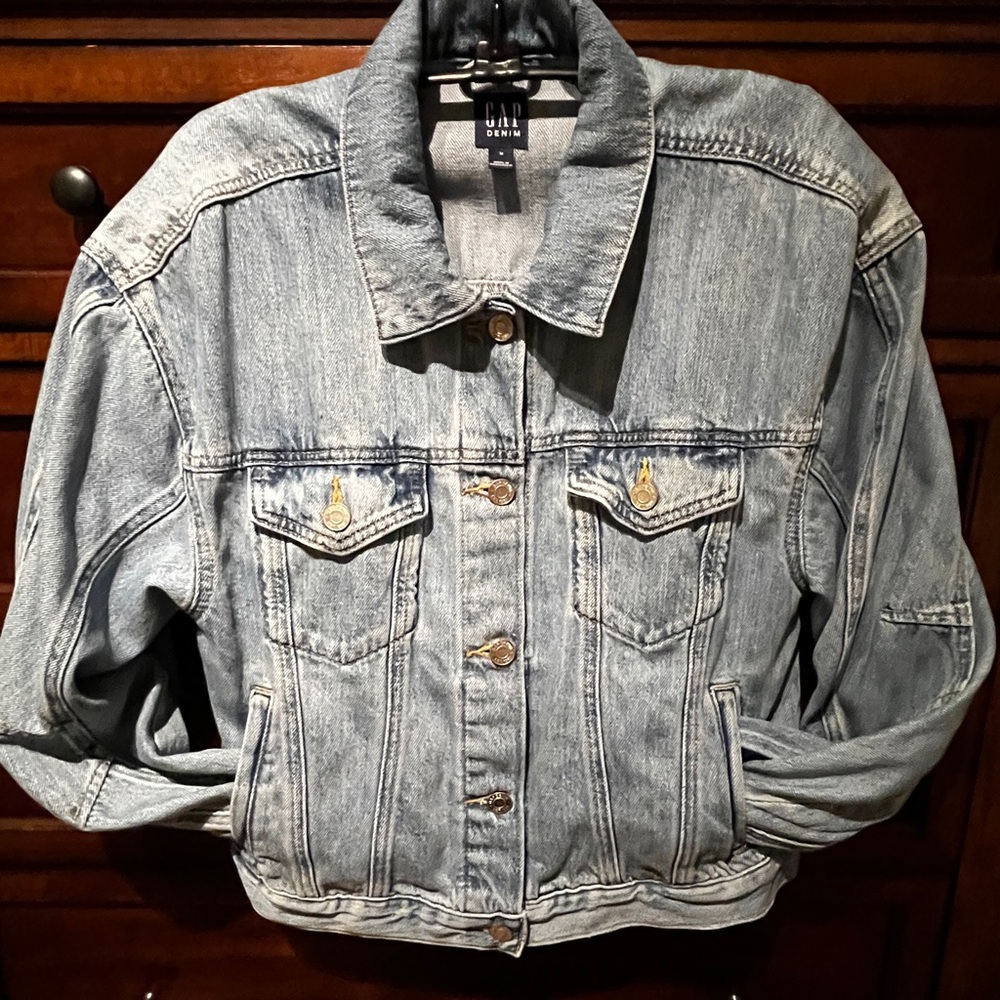 GAP Classic Blue Denim Jacket - Picture 3 of 3